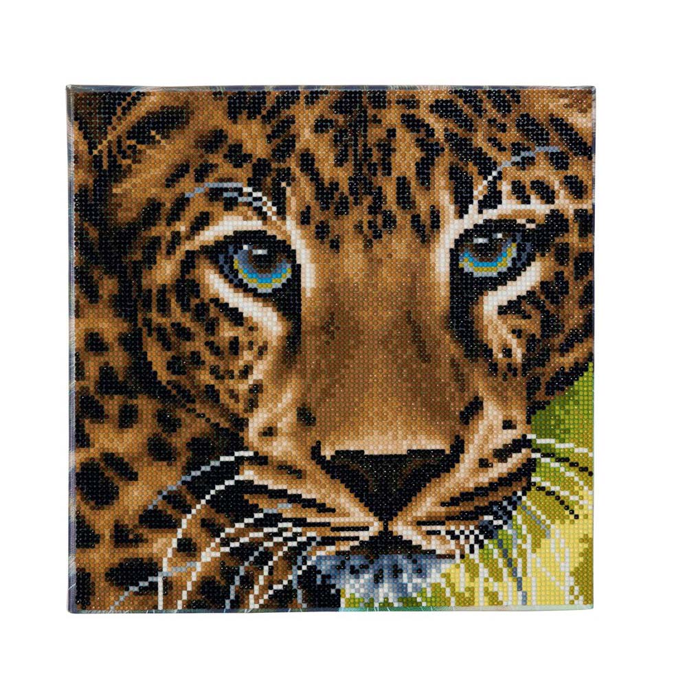 Image of Crystal Art®-Bastelset Leopard